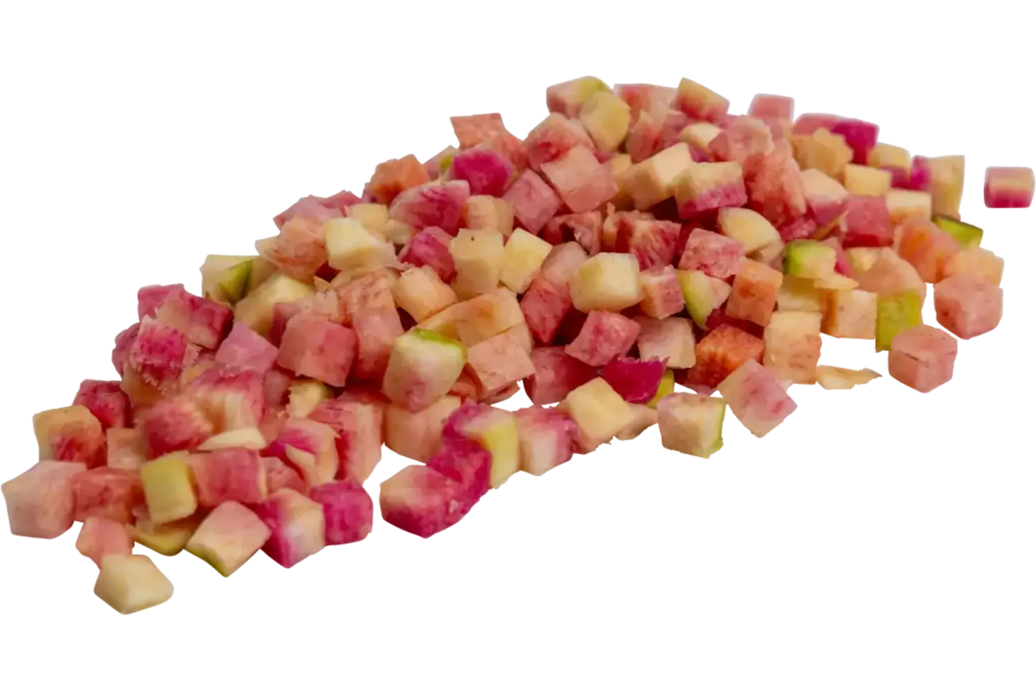 Red meat radijs brunoise 5mm zak 1kg stuk